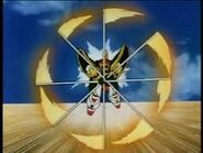 Dragon Gundam utilizes the Feilong Flag (from G Gundam TV series)