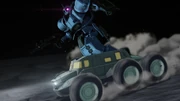 Ramba Ral's Bugu chasing after the buggy