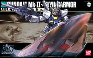 1/144 HGUC "RX-178 Gundam Mk-II & Flying Armor" (2005): box art