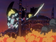 Minaret Gundam on a rampage