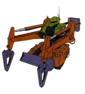Zaku Tank (The 08th MS Team Version) - color art