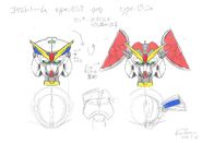 Extreme Gundam Type Sthesia Excellia head tokita