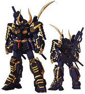 Musha Gundam Mk-II - Front & Back