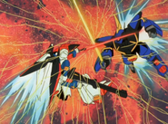 Beam Saber duel with Zeta Gundam