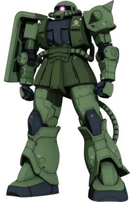 MS-06C Zaku II Front
