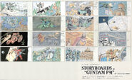 StoryBoards of Gundam F91