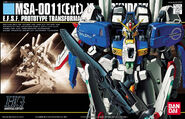 HGUC 1/144 MSA-0011[Ext] Ex-S Gundam (2002): box art