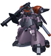 Maeda's Gunpla with raketen bazooka