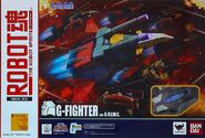 Core Fighter as part of Robot Damashii "G-Fighter Ver. A.N.I.M.E." figure set (2017): package front view