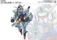 Gundam AGE-1 Badran