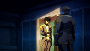With Crank in the first opening