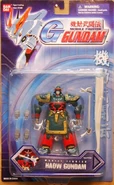 MSiA / MIA "Haow Gundam" (North American release; 2002): package front view.