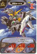 Wing Gundam 0 (High Mobility Type) card from Gundam Combat