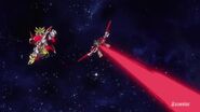 Armed Armor Hattori's beam attack (Ep 15)