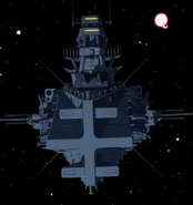 Front view of a Magellan-class