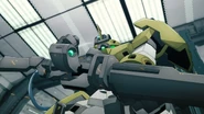 Deploying with a long beam rifle