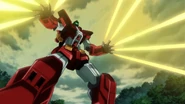 Firing Beam Cannons