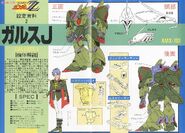 Galluss-J: information from 1/144 Original Galluss-J modeling manual