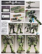 1/144 HGUC "AMS-129 Geara Zulu (Guards Type)" modeled by Hiroyuki Noda