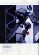 Unarmed unit conducting maintenance on the Orbital Elevator (Gundam 00N Chapter 3)