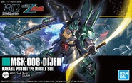 1/144 HGUC "MSK-008 Dijeh" (2018): box art