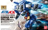 HGAGE 1/144 Gundam AGE-1 Spallow (2011): box art