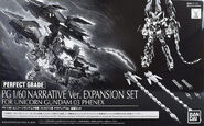 PG 1/60 Narrative Ver. Expansion Set for Unicorn Gundam 03 Phenex (P-Bandai exclusive; 2021): box art