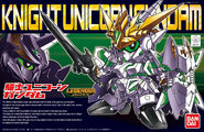 SDBB Knight Unicorn Gundam (2013): box art