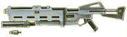 Geara Doga's Beam Machine Gun w/ Grenade Launcher