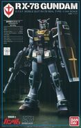 HGUC 1/144 RX-78 Gundam (21st Century Real Type Version)(P-Bandai exclusive; 2016): box art