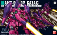 1/144 HGUC "AMX-003 Gaza C" (2006): box art