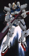 Victory Gundam with Mega Beam Rifle as seen on V Gundam TV series