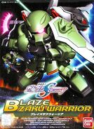 SDBB ZGMF-1000/M Blaze ZAKU Warrior (2007): box art