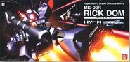 HY2M Glorious 1/60 MS-09R Rick Dom (2003): box art