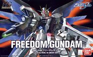 HGSEED 1/144 Freedom Gundam (2003): box art