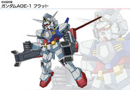 Gundam AGE-1 Flat