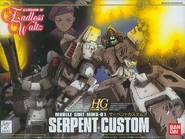 1/144 HGFA MMS-01 Serpent Custom (1998): box art