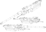 300mm Smoothbore Gun(60mm Machine Gun)