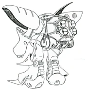 Unit 1, rear view (w/ Ballute System)