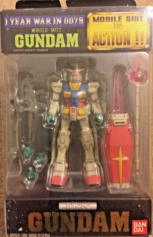 Action figure gundam sale bandai