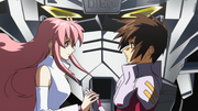 Lacus Give Kira the Freedom 01 (Seed HD Ep34)