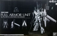 PG 1/60 FA Unit for Unicorn Gundam (P-Bandai exclusive; 2015): box art