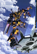 Banshee's profile in Gundam Perfect File