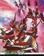 Team Trinity's Gundam Thrones