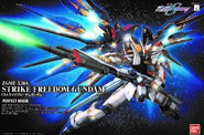 PG 1/60 ZGMF-X20A Strike Freedom Gundam (2010): box art (Front)