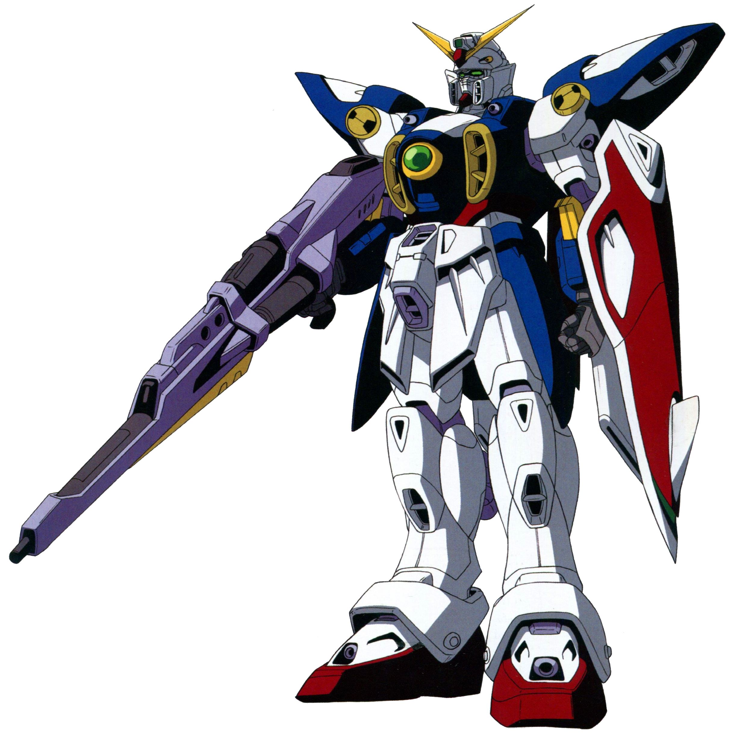 Gundam Robot Spirits Wing Gundam Zero Figure EW Mobile suit Heero Yuy Bandai 