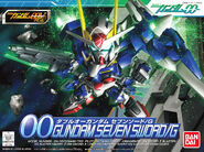 SDBB #368 GN-0000GNHW7SG 00 Gundam Seven Sword/G (2011): box art