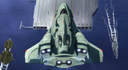 Command Shuttle Top View 01 (SEED Destiny HD Ep35)
