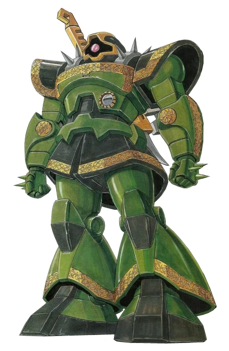 MS-09R Rick Dom Dozle Zabi Custom | The Gundam Wiki | Fandom