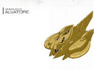 Official website's front lineart